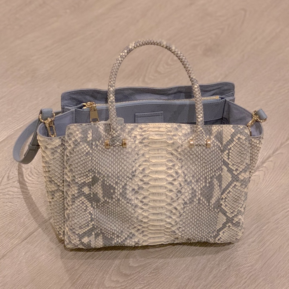 Snake Skin Genuine Handbag
